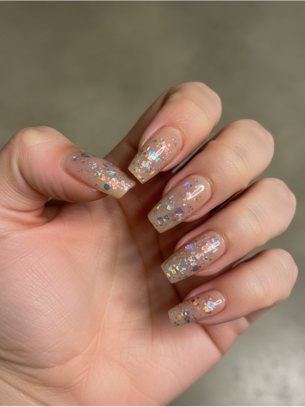 Glittery Press-On Nails - Picture 2 of 2